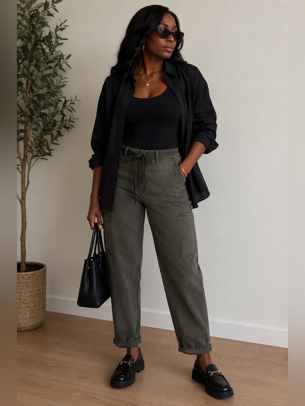 LNWT Joe’s The Jessa Chino jeans olive green size 26